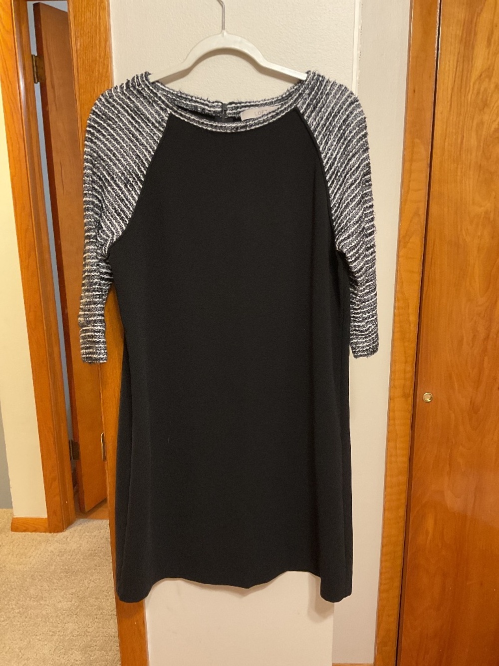 Loft black dress